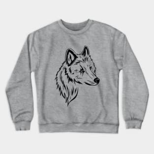 Wolf Basic Line Crewneck Sweatshirt